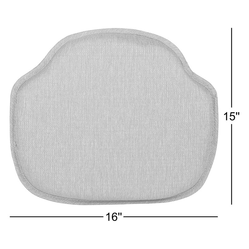 Coussins de chaise antidérapants Windsor, Flamme