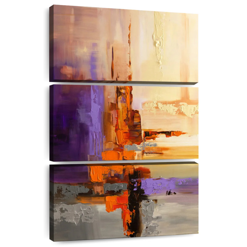 Avery Orange Theory, 57" H x 36" W