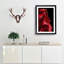 Petals of a Red Rose - Picture Frame Graphic Art Print-55732029-55732023