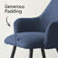 Fauteuils rembourrés l 23 po Matsuichi-100042569