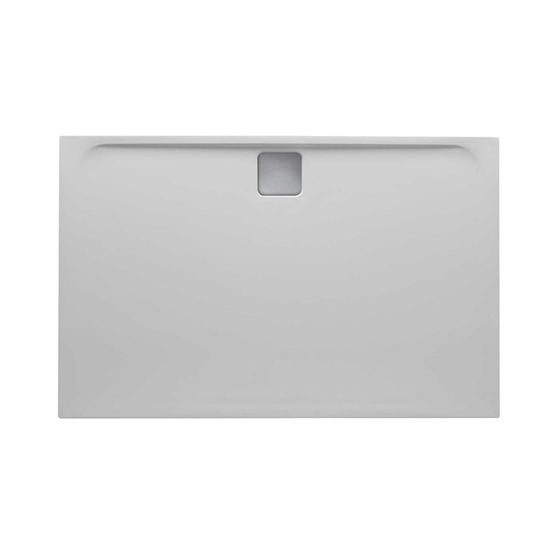 Elzor Shower Tray - White, 2.5cm H x 120cm W x 80cm D