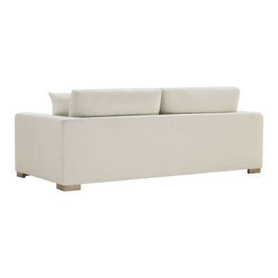 84'' Upholstered Sofa with Solid Wood Legs