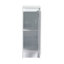 Armoire de rangement autoportante 12 po, portes à fermeture douce, blanc brillant (emballage KD)