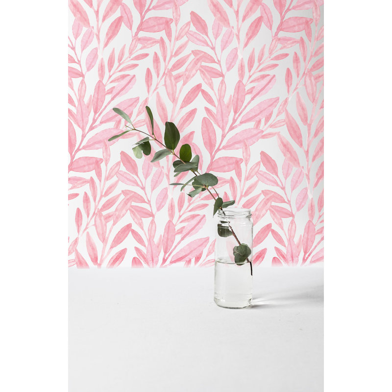 Rouleau de papier peint adhésif aquarelle Reef L 27 pi x l 25 po Reef