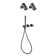 Lamh Diverter Complete Shower System with Rough in-Valve