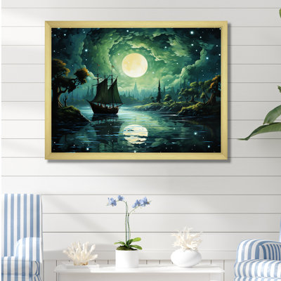 Reproduction d'art sur toile Moonlight