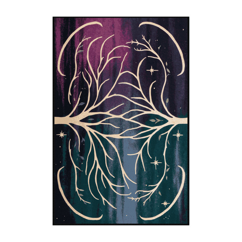 Forest Mirage Rug, Rectangle 8' x 12'