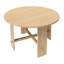 Ensemble de table de salle à manger en bois massif 5 pièces avec chaises rembourrées Eichorn