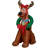 Airblown Scooby Doo as Reindeer Inflatable