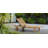 Caselli Outdoor Teak Wood Chaise Lounge