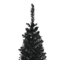 Sapin de Noël artificiel mince de 1,5 m avec support en plastique, installation facile.