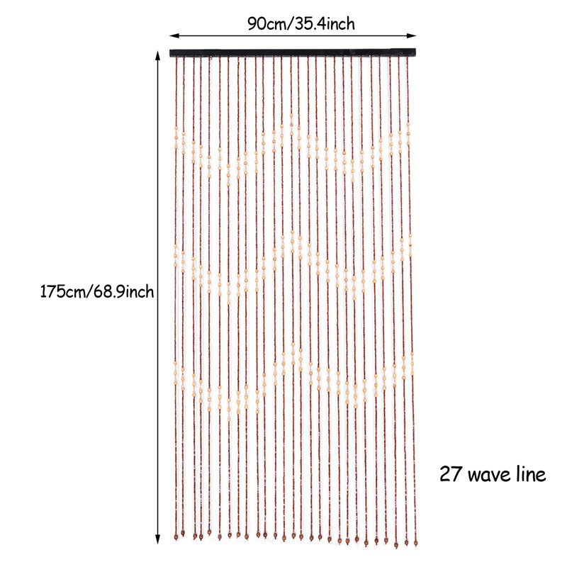Noam Bamboo Semi Sheer Curtain Single Panel
