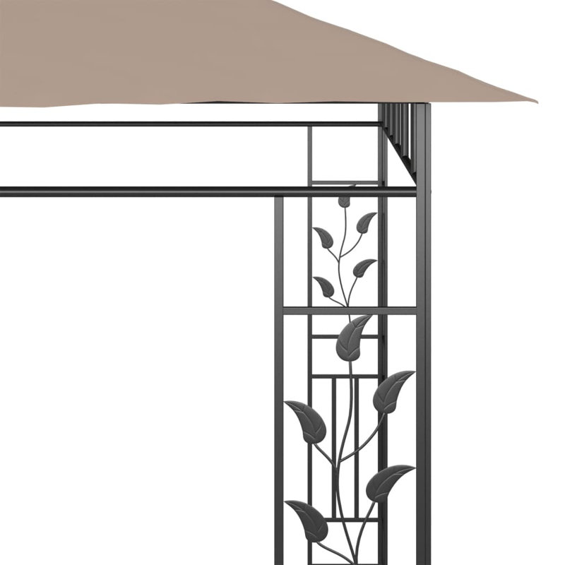 Cay 6m x 3m Steel Patio Gazebo