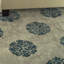 Candelo Handmade Tufted Wool Silver Area Rug-31778362
