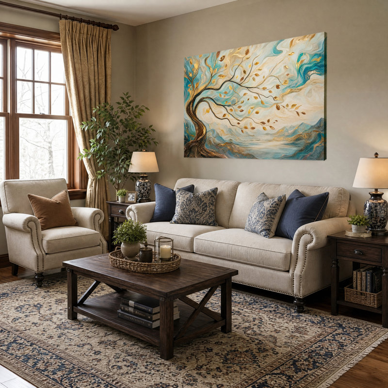 Impression sur toile Modern Luxury, 24 po x 36 po