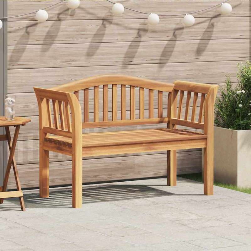 Solid Wood Outdoor Bench