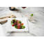 Ensemble de fournitures de fête jetables White Square