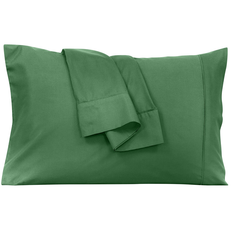 Royale Linens | Bed Pillow Cover | Pillowcases | Brushed Microfiber Wrinkle & Fade Resistant | Soft & Cozy| Size Pillow Case
