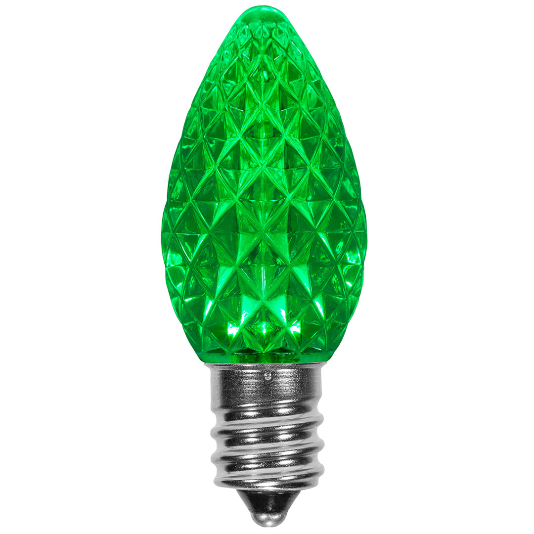 OptiCore LED Shatterproof C7 Christmas Light Replacement Bulbs (Set of 25) Wintergreen Lighting 