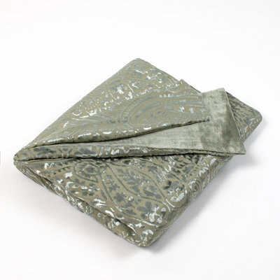 Gayan Bed Skirt, Seaglass, Queen