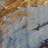 Gold and Blue Vibrant Spirals I - Abstract Spirals Curtain - Velvet Room Darkening - 1 Panel-107826971