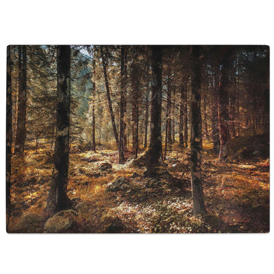 Tempered Glass Within the Woods Chopping Board