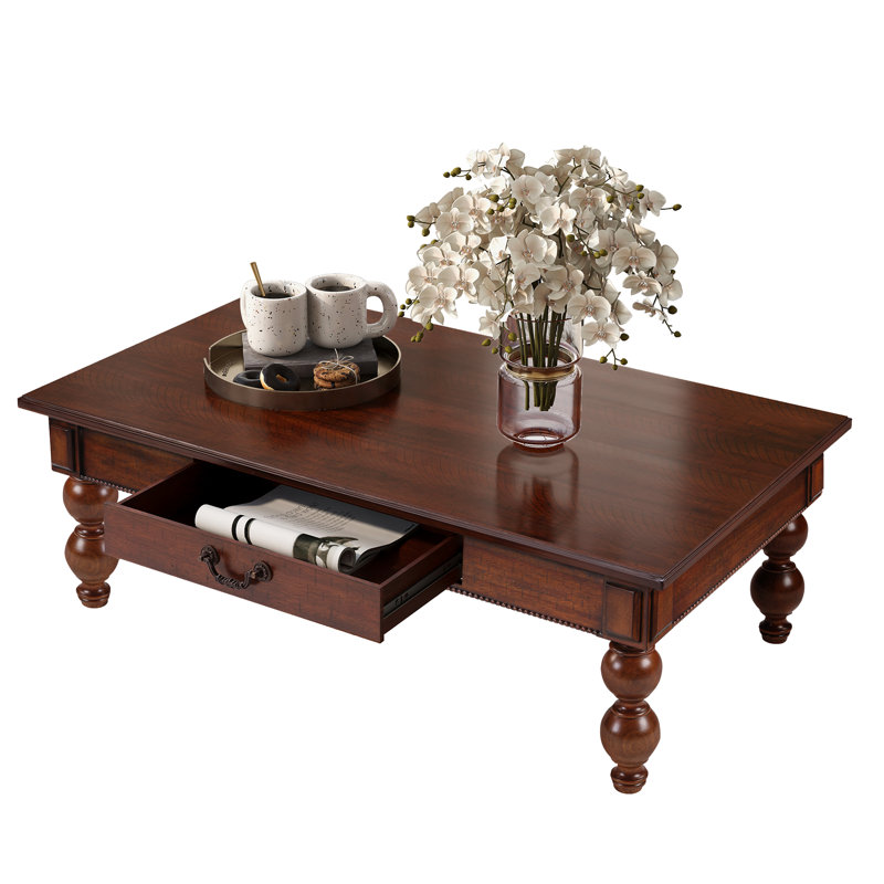 Table basse Calvera, Noyer