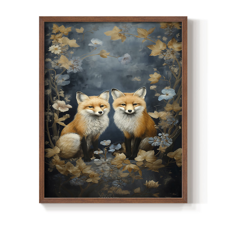 «ANIMALS Series CDL XXXV», H 30 po x l 24 po, Noyer