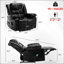 Fauteuil inclinable de massage en cuir respirant-974486910