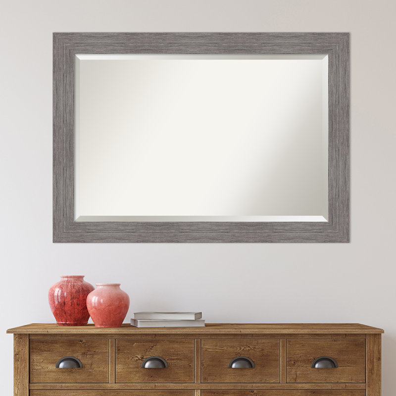 Eliakim Flat Wall Mirror, 29.38" x 41.38"