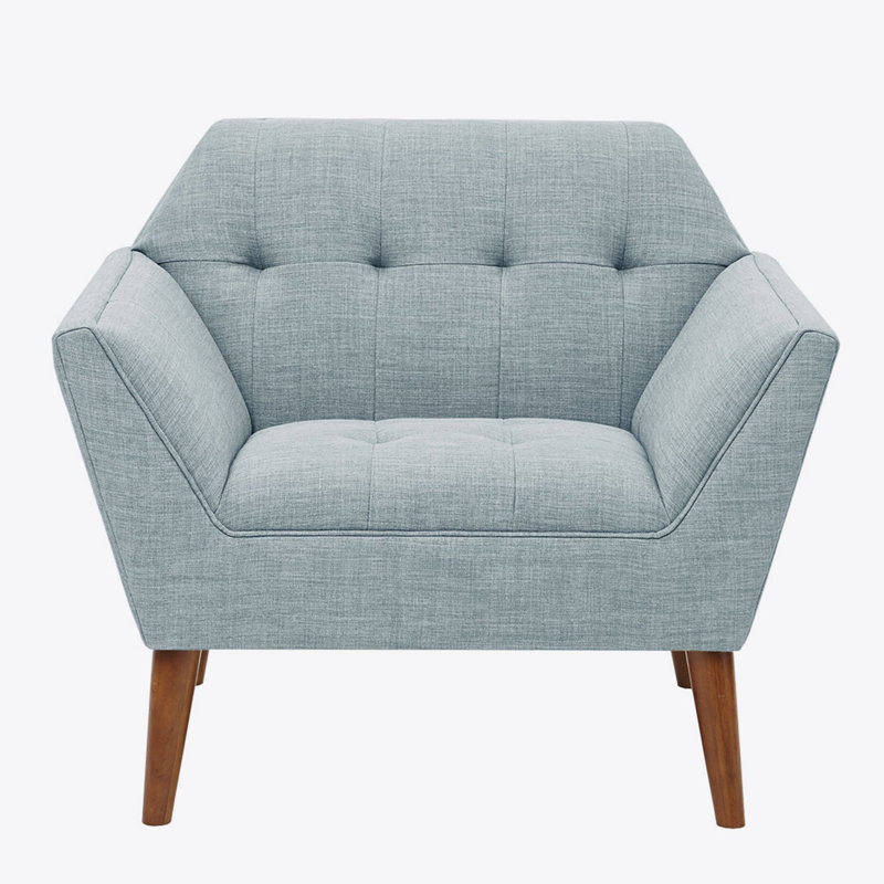 Flâneuse, Polyester bleu clair