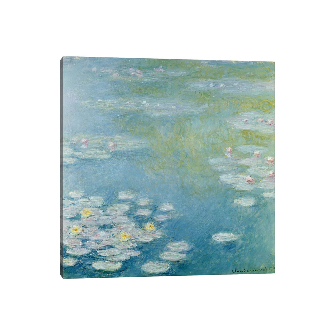 Nympheas at Giverny, 1908 by Claude Monet - Painting Print on Canvas