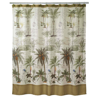 Ensemble de rideau de douche et crochets Avanti Linens