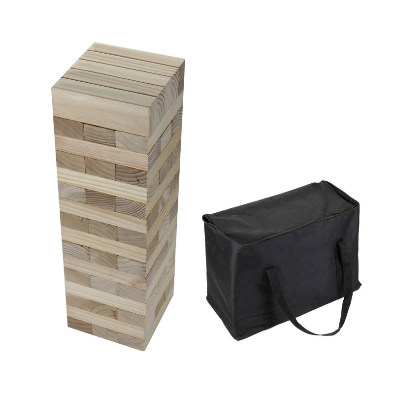 Jeu d'empilage en bois Block Out