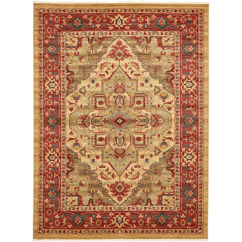 Azar Geometric Indoor Rug, Rectangle 5' x 8'