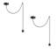 Asami 2 - Light Black Single Pendant-1313604291