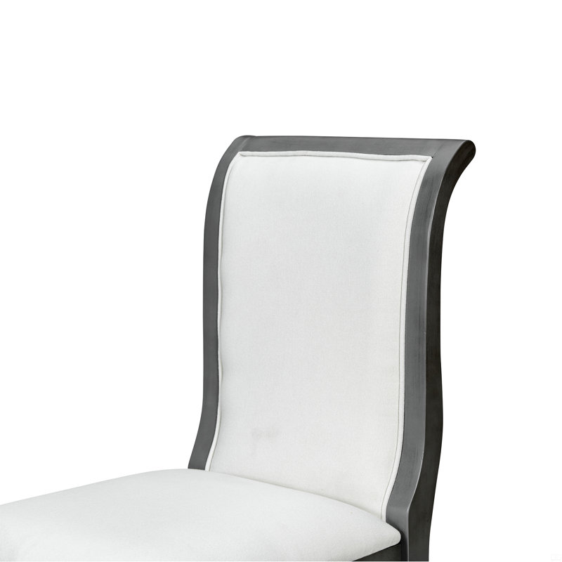 Upholstered Dining Chairs Set Of 2, Gray