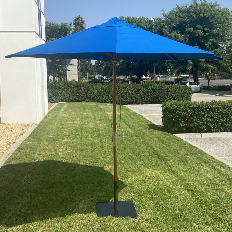 Auvent / poteau de remplacement pour parasol 9 pi x 8 pi Rendy, Bleu pacifique