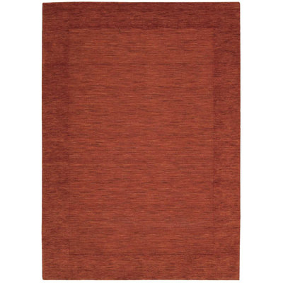Ripple Wool Area Rug in Barn