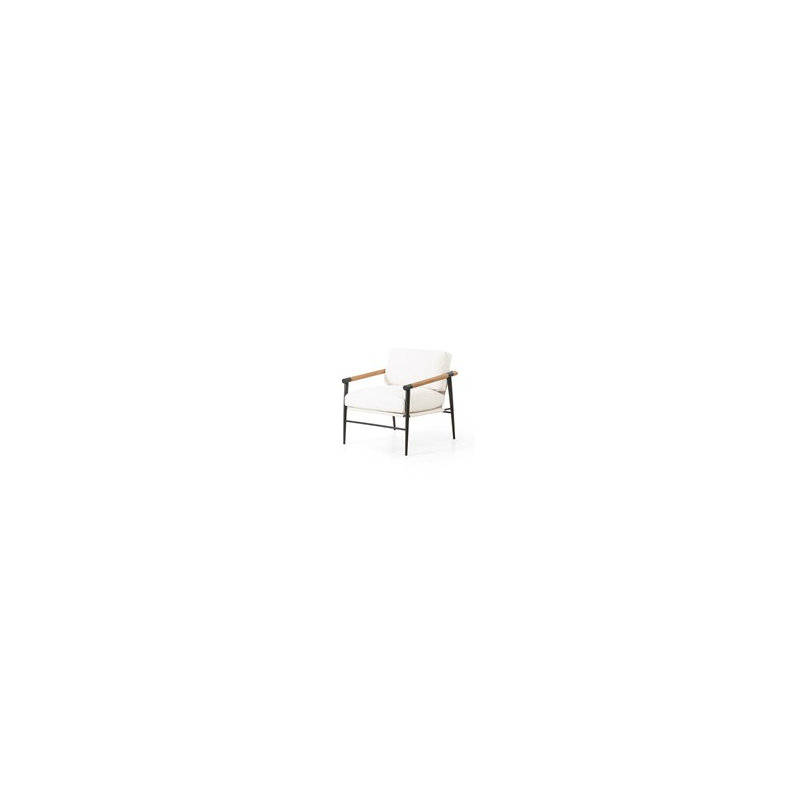 Rowen Armchair, Natural, Fayette Cloud
