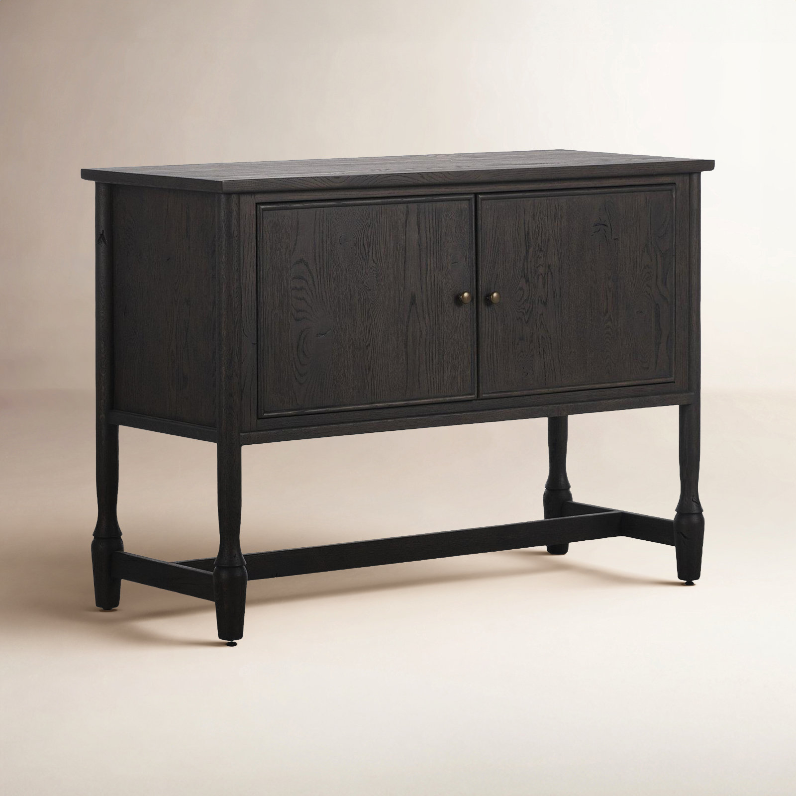 Bari Sideboard, Smoked Black Resawn Oak