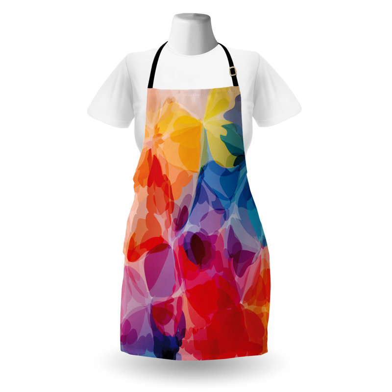 Abstract Bib Apron