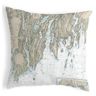  Coussin lombaire intérieur / extérieur Boothbay, Me