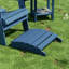 Repose-pieds extérieur en plastique Kacy-Leigh Adirondack-668051375
