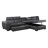 Ammelie Faux Leather 2-Piece Sectional Sofa Sleeper with Right Chaise