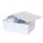 Rebrilliant Plastic Storage Bin With Lid, White Basket With Handle For Organizing, Multipurpose For Classroom, Drawers, Desktop, Office, Playroom, Shelves, Closets-1855046557-1858038239