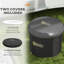 Baignoire de plongeon portative noire de 79 gallons avec housse de glissement et baignoire froide, pour les sportifs