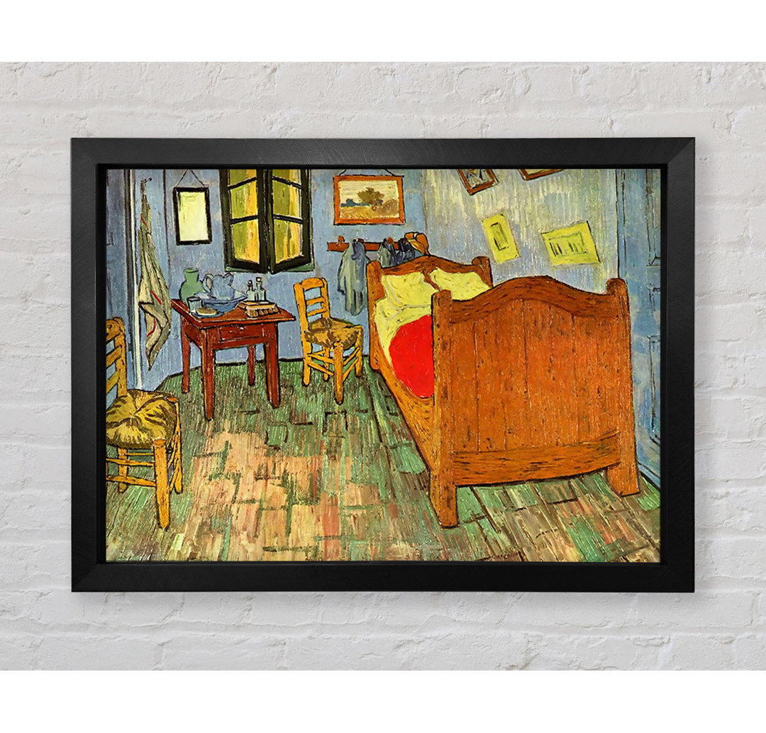 Van Goghs Schlafzimmer von Van Gogh - Druck