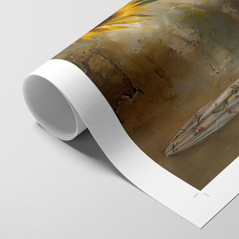 FLORAL Series DVII - Impression sur toile seulement - NON-CADRE, H 18 po x l 12 po