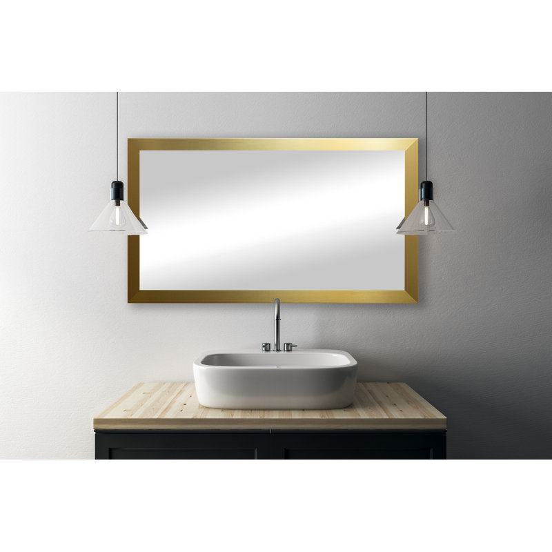 Coles Engineered Wood Flat Wall Mirror, 30" x 59"